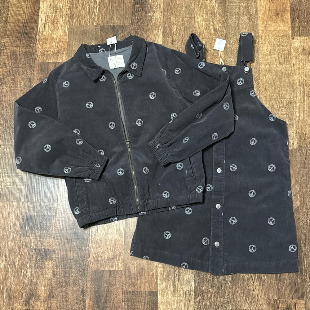 Romper and Bomber jacket set